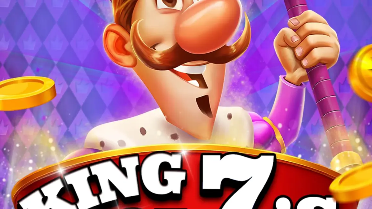 Tampilan visual slot King of 7’s dengan tema kerajaan dan simbol klasik