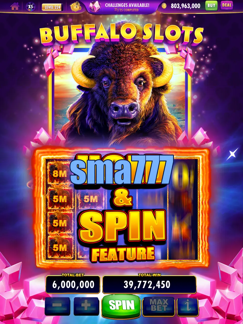 sma777 Tangkapan Layar - APK Resmi